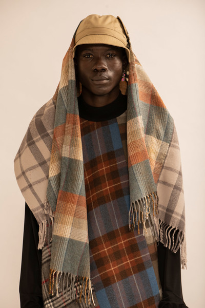 Tartan Scarves - © Marine Serre Core